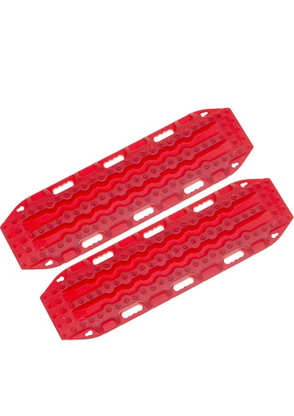 2 Adet Rc Araba Yükseltme Kaçış Plakası Koruması 1/10 SCX10 Trx4 Trx6 Aksesuarları Kırmızı (Yurt Dışından)