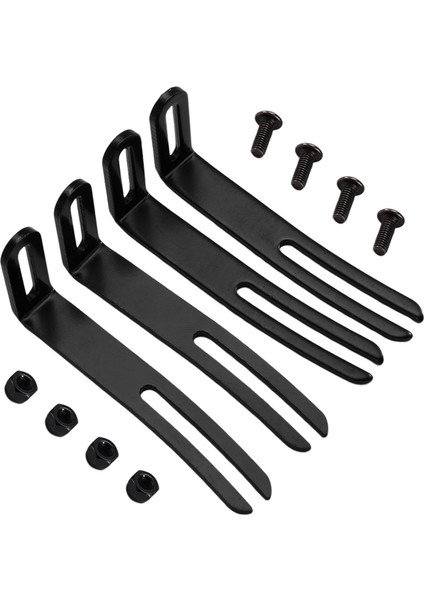 Metal Ayarlanabilir Çarpışma Önleyici Arka Tampon Montajı L Braketi Kiriş Sıkıştırma Axial SCX10 1/10 Rc Paletli Araba Parçaları A (Yurt Dışından) fiyatları