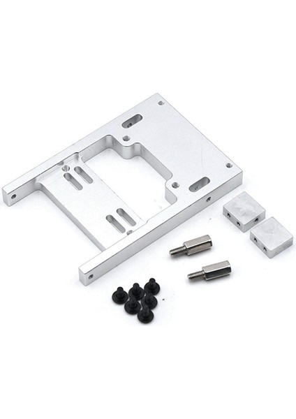 3x 1/16 Rc Araba Metal Direksiyon Servo Depo Yükseltme Sabit Montaj Braketi B1 B14 B16 B24 C24 C14 Araba-Gümüş (Yurt Dışından) fırsatları