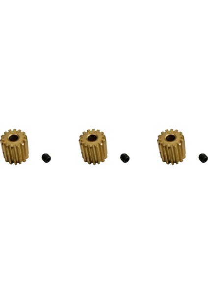 3x Metal Motor Dişli QWJ05 Xinlehong Q901 Q902 Q903 1/16 Rc Araba Yedek Parça Aksesuarları (Yurt Dışından)