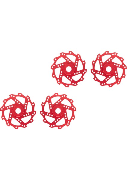 4 Adet Fren Diski Tekerlek Altıgen Göbek Adaptörü 17MM Arrma 1/7 Infraction Limitless Felony 1/8 Rc Yükseltme Parçaları Kırmızı (Yurt Dışından) modelleri
