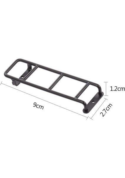 Metal Düz Merdiven Mini Merdivenler -4 D90 D110 1/10 Rc Paletli Araba Modeli Için (Yurt Dışından)