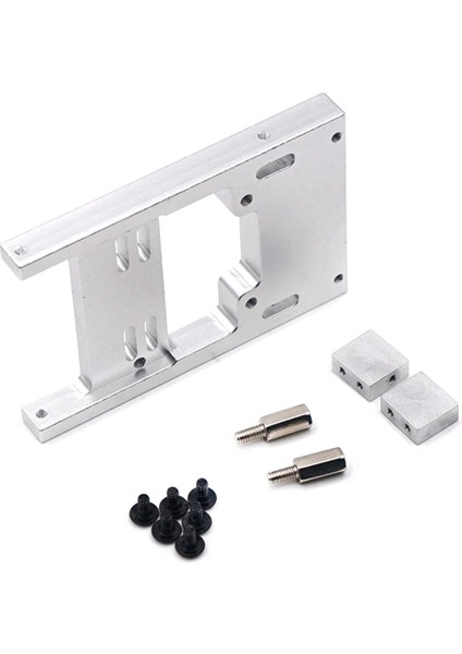 4x 1/16 Rc Araba Metal Direksiyon Servo Depo Yükseltme Sabit Montaj Braketi B1 B14 B16 B24 C24 C14 Araba-Gümüş (Yurt Dışından) fiyatları