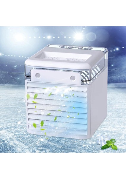 Taşınabilir Klima Buharlaştırıcı USB Soğutucu Masaüstü Fan Mobil Yaz (Yurt Dışından) indirimleri