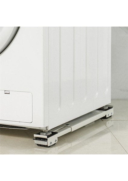 Çamaşır Makinesi Taban Standı Kurutma Makinesi Buzdolabı Için - Beyaz (Yurt Dışından)