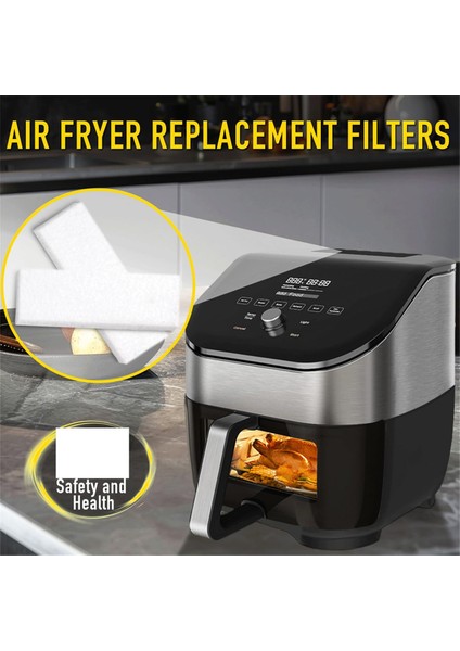 12 ADET Hava Fritöz Filtresi, Filtreleme Sistemine Sahip Anında Vortex Plus 6 Quart Hava Fritözü için, Kokuları Gidermede Etkili (Yurt Dışından) indirimleri