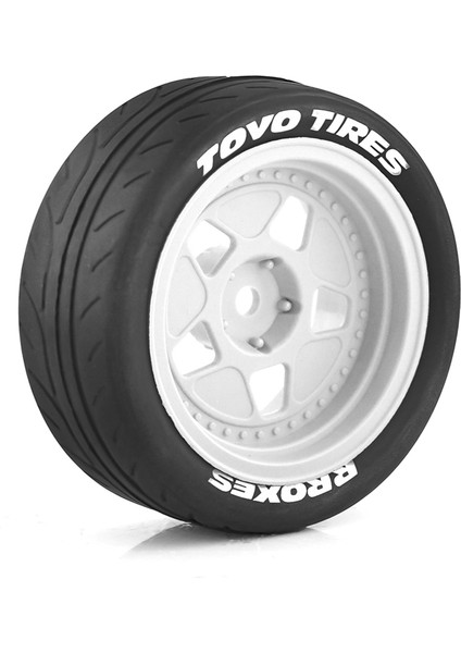TT01 Için 4 Adet 68MM Yol Turu Drift Araba Lastiği, Gösterildiği Gibi (Yurt Dışından)