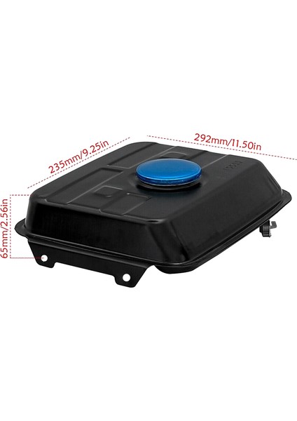 Evrensel Benzin Tankı Yakıt Deposu Yedek Yakıt Deposu 125-250CC Otomatik Malzemeler (Yurt Dışından)