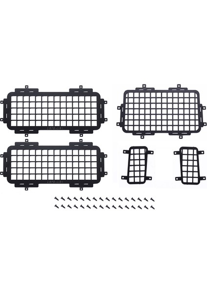 Mn D90 MN98 MN99S Çelik Arka ve Yan Pencere Koruyucu Filesi (Yurt Dışından)
