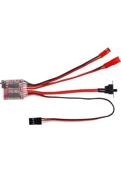 30A 4.8-8.4V Mini Fırçalı Elektrikli Hız Kontrol Cihazı Esc Fırça Motoru (Yurt Dışından)