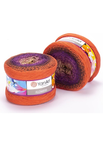 Flowers - Ebruli - 295 - 2 Adet