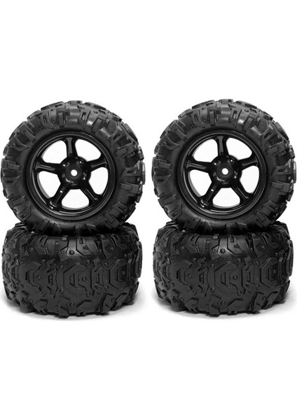 9300 9310 Pxtoy 1/18 Rc Araba Için 4 Adet Kauçuk Lastik Tekerlek Lastiği (Yurt Dışından)