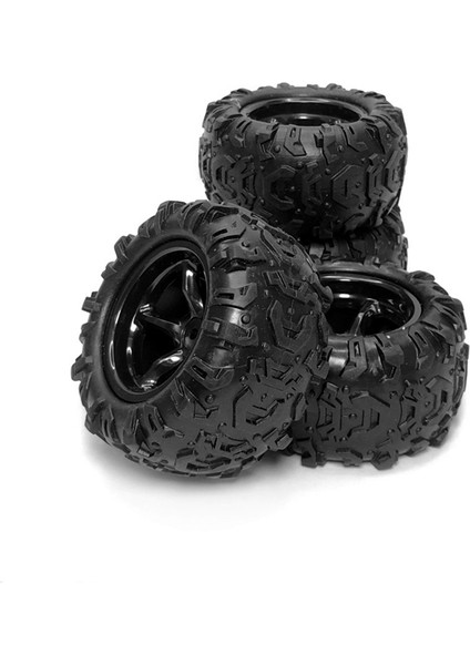 9300 9310 Pxtoy 1/18 Rc Araba Için 4 Adet Kauçuk Lastik Tekerlek Lastiği (Yurt Dışından)