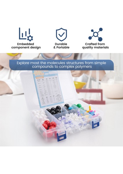 Moleküler Model Kiti Organik Moleküler Kimya Seti (Yurt Dışından)