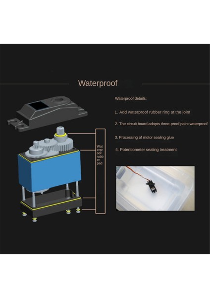 Dijital Servo FT5330M 35KG 25T Kol 18 110 Rc Araba Için (Yurt Dışından) fiyatları