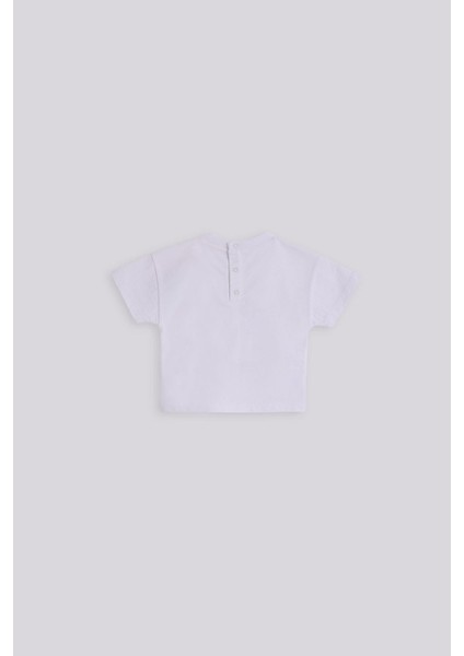 Bg Store Kız Bebek Beyaz Tshirt