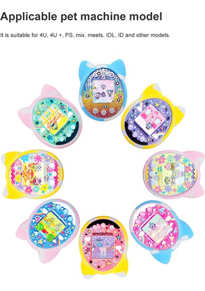 Tamagotchi 4u+Mix Sanal Evcil Hayvan Oyunu A Için Boyun Askılı Silikon Kılıf (Yurt Dışından) indirimleri