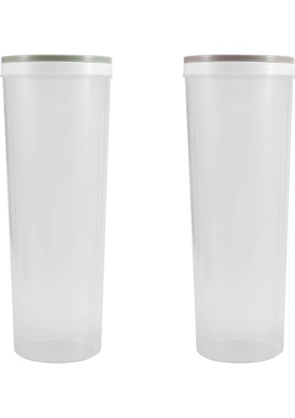 Kilitli Kapaklı Plastik Spagetti Kabı Erişte Makarna Saklama Kavanozu (Yurt Dışından) fiyatları
