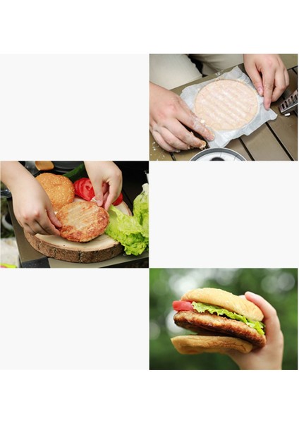 Burger Pres Patty Maker Yapışmaz Doldurulmuş Hamburger Köfte Kalıbı (Yurt Dışından)