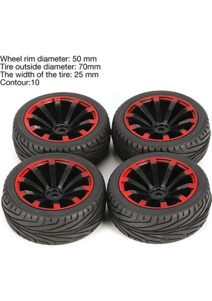 Tamiya Için Yol Turu Drift Araba Lastiği Tekerlek Rc Yarış Arabası Lastikleri (Yurt Dışından) modelleri