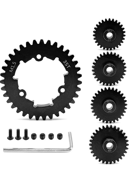 1.5 Modül 35T Düz Dişli M1.5 Dişli Takımı 6447X 6448X Traxxas D Için (Yurt Dışından)