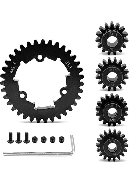 1.5 Modül 35T Düz Dişli M1.5 Dişli Takımı 6447X 6448X Traxxas D Için (Yurt Dışından)