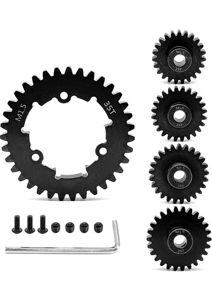 1.5 Modül 35T Düz Dişli M1.5 Dişli Takımı 6447X 6448X Traxxas D Için (Yurt Dışından)