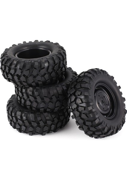 96MM 1.9ın Plastik Jant Lastik Seti,2 (Yurt Dışından)