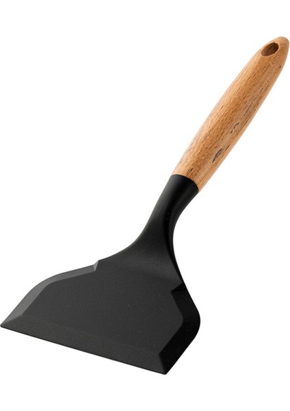 Yapışmaz Mutfak Geniş Kazıyıcı Pizza Pişirme Araçları Silikon Spatula B (Yurt Dışından)