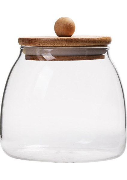 Cam Kapalı Kavanoz Gıda Kabı Çay Şeker Mutfak Depolama Şişe Kavanoz (Yurt Dışından)