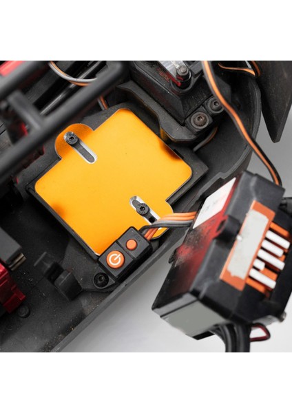 Traxxas 18 Arrma 17 18 Kamyon Parçaları Turuncu Için Esc Montaj Plakası (Yurt Dışından)