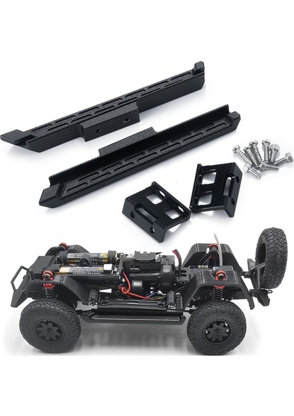 Kyosho Mını-Z 4x4 118 124 Rc Araba Için Metal Yan Pedal Kaya Kaydırıcıları (Yurt Dışından)