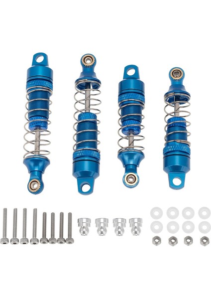 Losi 118 Mini-T 2.0 2WD Stadyum Kamyonu Mavi Için 4 Adet Amortisör (Yurt Dışından)