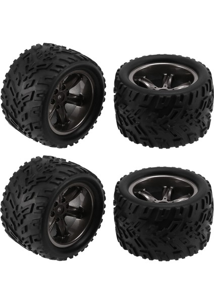 Xınlehong 9125 9116 X9115 X9116 112 Rc Araba Için 4 Adet Lastik Tekerlek (Yurt Dışından)