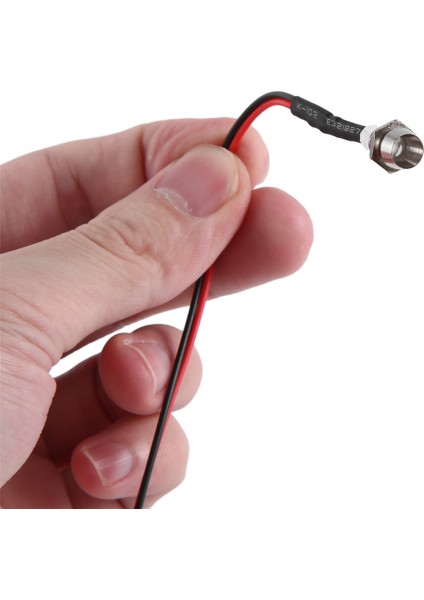 4 LED 3mm Rc LED Işık Kiti 110 Rc Araba Modeli Drift Araba Farı Için (Yurt Dışından)