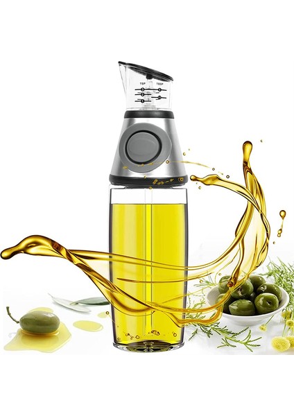 2 Adet Zeytinyağı Dispenser Şişesi Ölçüm Ölçekli (Yurt Dışından)