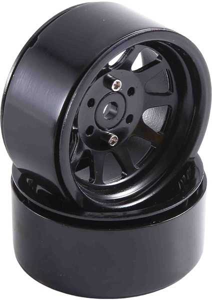 4 Adet Metal Alaşımlı 1.9 Beadlock Jant Siyah (Yurt Dışından)