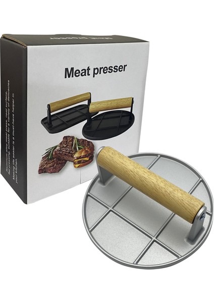 Izgara Pres Çok Fonksiyonlu-Mutfak Için Burger Pres Köfte Yapıcı -A (Yurt Dışından)