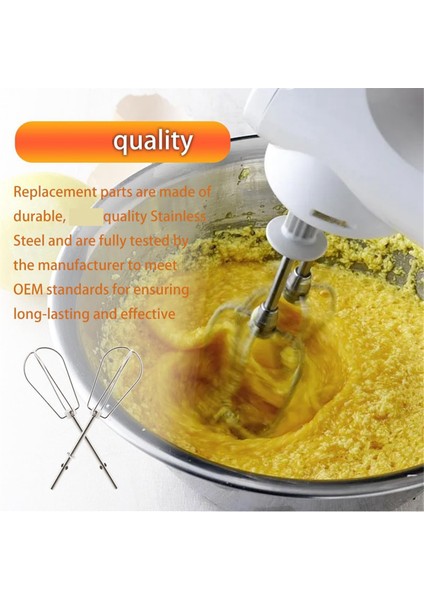Kitchenaid Yumurta Çırpıcıları Için 3 Set El Mikseri Aparatı W10490648 (Yurt Dışından)