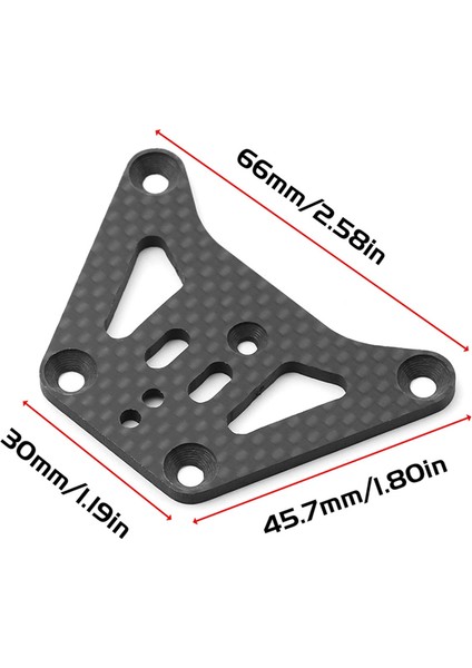 MP10 Rc Araba Için Ön Üst Plaka Rc Araba Aksesuarları (Yurt Dışından)