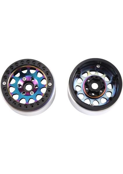 110 Axıal SCX10 D90 Rc Tırmanıcı Için 4 Adet 1.9 Inç Jant Stil 1 (Yurt Dışından)