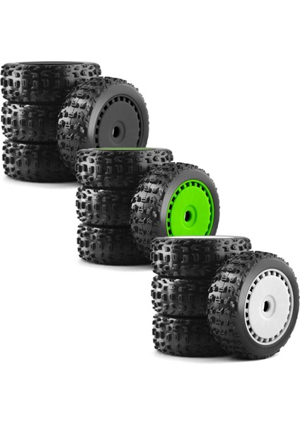 18 Arrma Kyosho Buggy Kombine Arazi Lastiği Beyaz (Yurt Dışından)