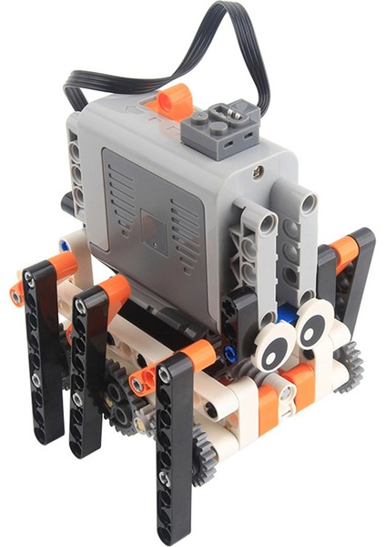 6 Ayaklı Yürüyen Robot Yapı Blok Güç Fonksiyonu Teknik Kendin Yap (Yurt Dışından)
