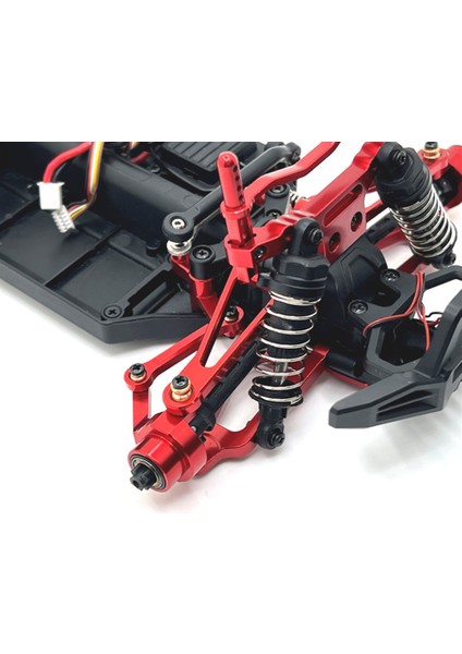 Scy 118 Rc Paletli Araba Parçaları Kırmızı Için Rc Araba Ön Direksiyon Kupası (Yurt Dışından)