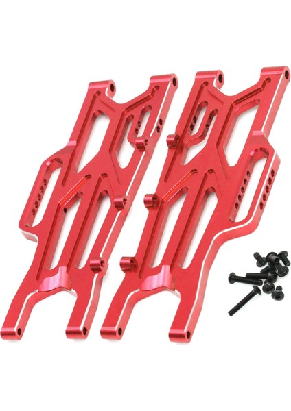 Metal Arka Süspansiyon Kolları Salıncak Kolu ARA330710 Arrma 1/10 Kırmızı (Yurt Dışından)
