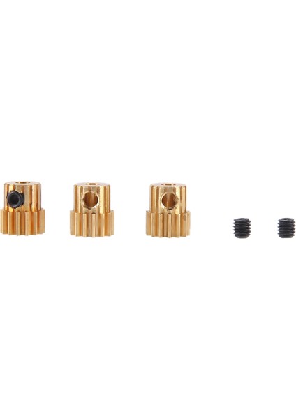 3 Adet 3.175MM Şaft Pirinç Pinyon Motor Dişlisi M0.6 110 18 Rc 14T (Yurt Dışından) fiyatları