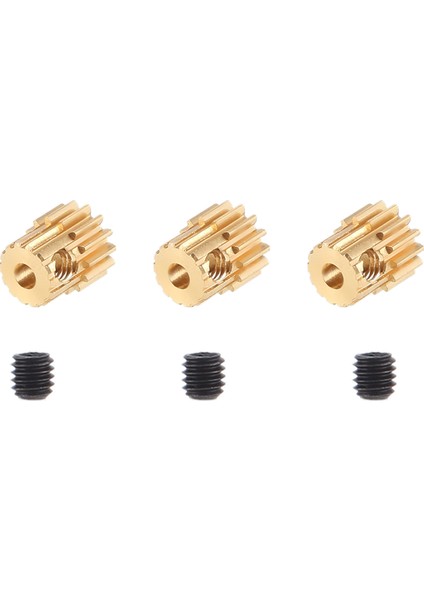 3 Adet 3.175MM Şaft Pirinç Pinyon Motor Dişlisi M0.6 110 18 Rc 14T (Yurt Dışından) modelleri