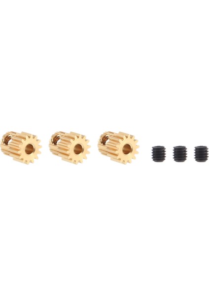 3 Adet 3.175MM Şaft Pirinç Pinyon Motor Dişlisi M0.6 110 18 Rc 14T (Yurt Dışından) fırsatları