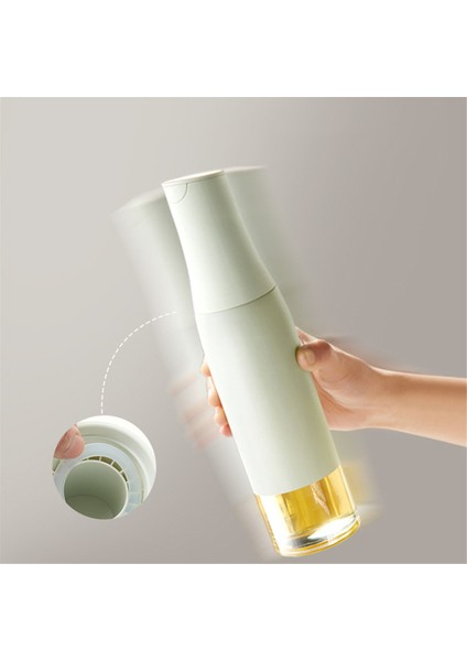 Cam Yağ Şişesi Otomatik Anahtar Zeytinyağı Sos Kabı Beyaz (Yurt Dışından) fırsatları