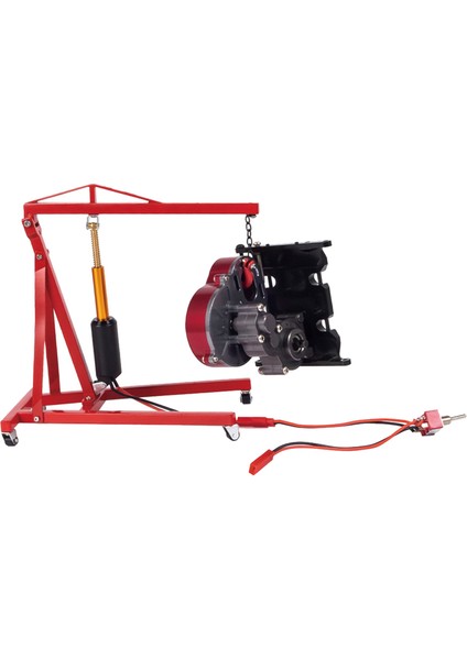 Rc Araba 18 110 Simülasyon Garaj Dekorasyonu Kırmızı (Yurt Dışından)